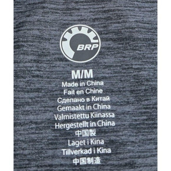 Ski-Doo Tech Polo Men's Medium Charcoal Grey NWT - Picture 9 of 10